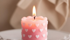 DIY Spring Candles