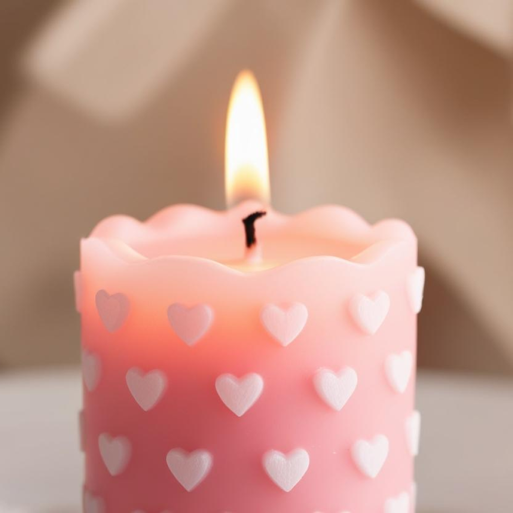 DIY Spring Candles