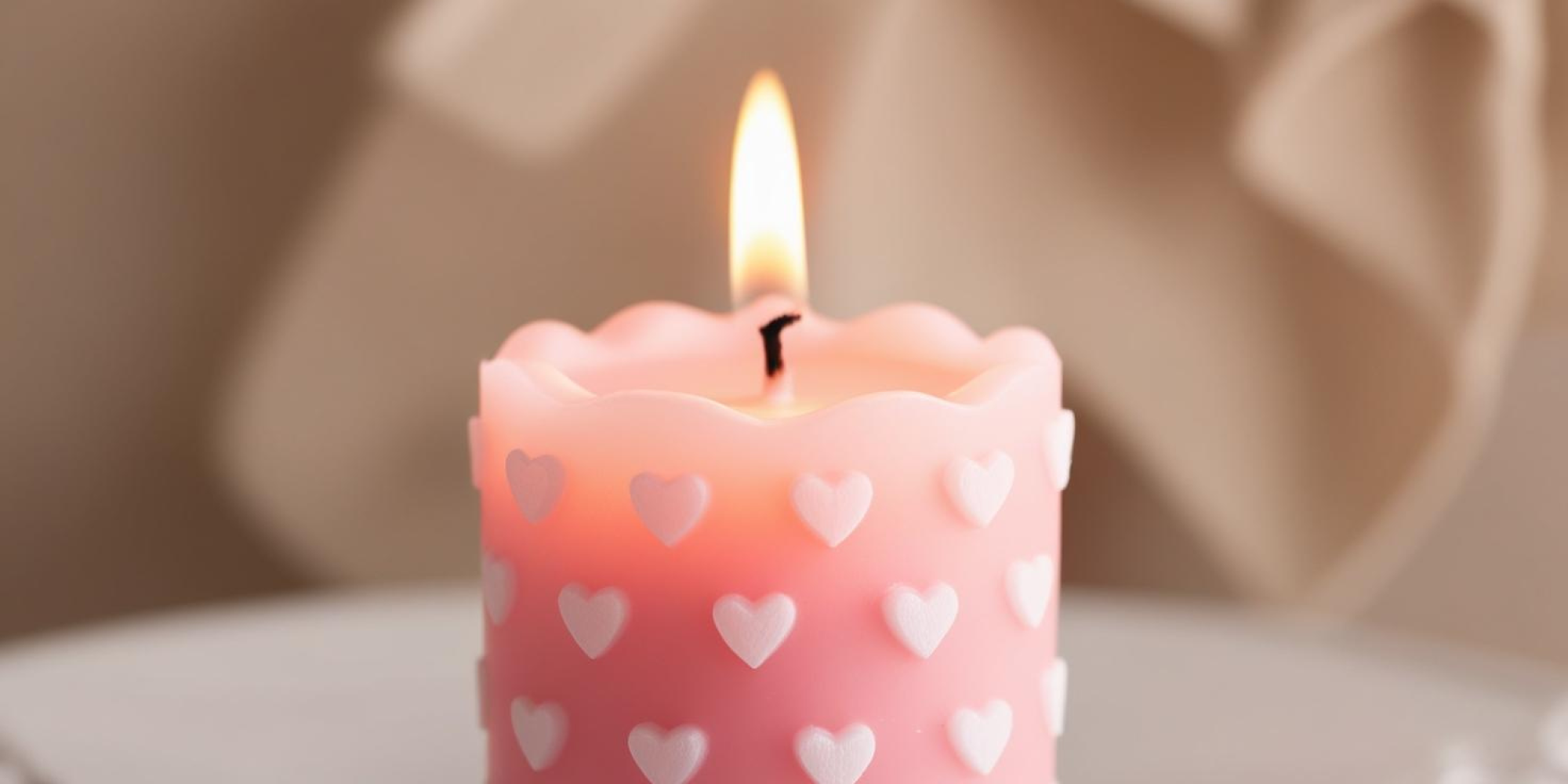 DIY Spring Candles